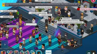 Capture d'écran de Habbo 2