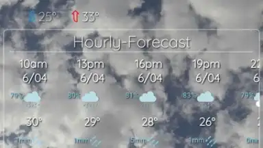 Capture d'écran de Weather Earth 3