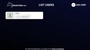 Capture d'écran de IPTV Smarters Pro 11