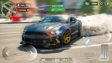 Capture d'écran de City Car Driving Drift Games 1