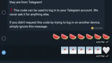 Capture d'écran de Telegram X 6
