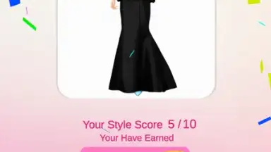 Capture d'écran de Model Dress Up 4