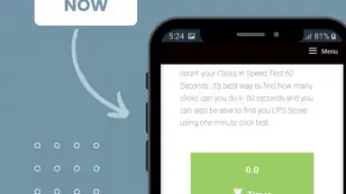 Capture d'écran de Clicks Per Minute 4