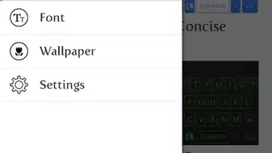 Capture d'écran de iKeyboard 1