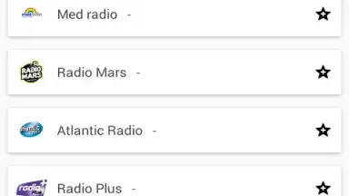 Capture d'écran de MocinApli Radio Maroc 2