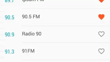 Capture d'écran de FM Radio 2