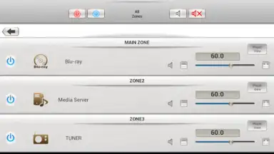 Capture d'écran de Marantz Remote App 15