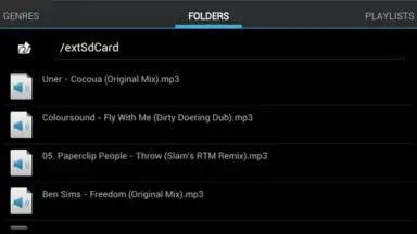 Capture d'écran de DJ Basic - DJ Player 3