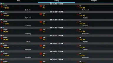 Capture d'écran de BP Log 11