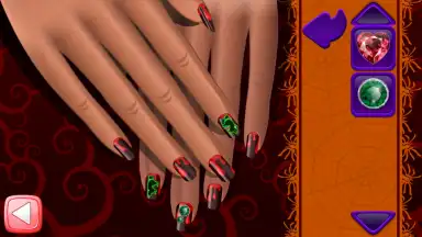 Capture d'écran de Halloween Nail 2