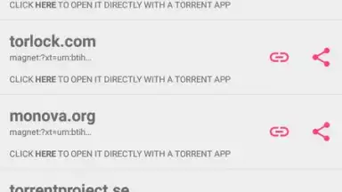 Capture d'écran de Torrent Search 5