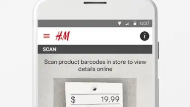 Capture d'écran de H&M 2