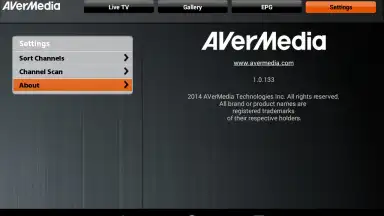 Capture d'écran de AVerTV Mobile 1