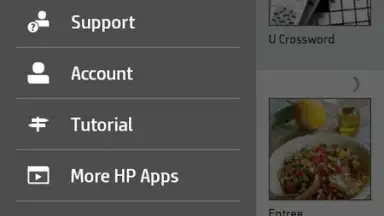 Capture d'écran de HP Printables 5