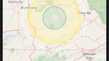 Capture d'écran de Nuke Map 1
