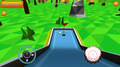 Capture d'écran de Mini Golf: Retro 3