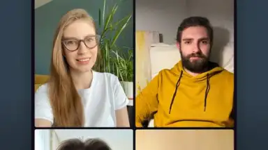 Capture d'écran de Yandex.Telemost 1
