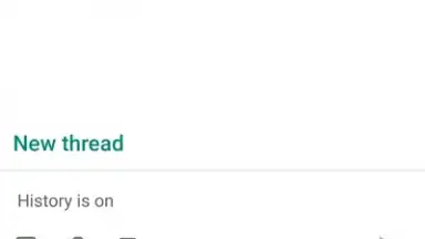 Capture d'écran de Google Chat 5