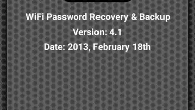 Capture d'écran de FREE WiFi Password Recovery 1