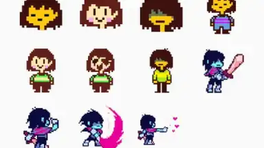 Capture d'écran de Undertale & Deltarune Stickers for WhatsApp 2