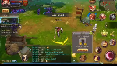 Capture d'écran de Starry Fantasy Online 1