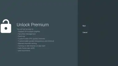 Capture d'écran de TiviMate IPTV Player 7