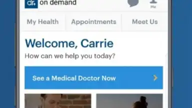 Capture d'écran de Doctor On Demand 5