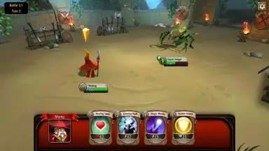 Capture d'écran de BattleHand 1