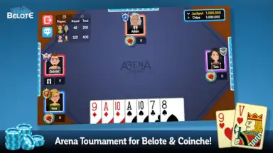 Capture d'écran de Belote en ligne 2