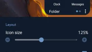 Capture d'écran de Nova Launcher 3