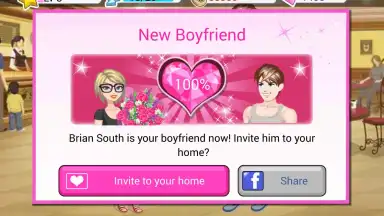 Capture d'écran de Star Girl: Valentine Hearts 1