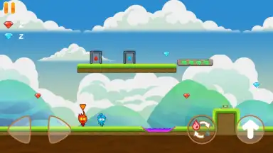 Capture d'écran de Fire Kid And Water Kid - Forever Love 3