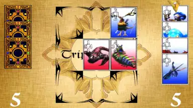 Capture d'écran de Triple Triad 3