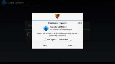 Capture d'écran de SuperSU 1