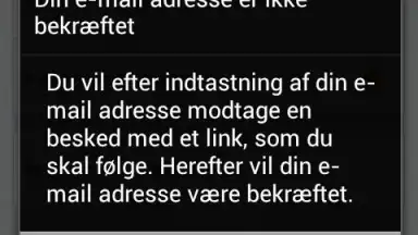 Capture d'écran de e-Boks.dk 2