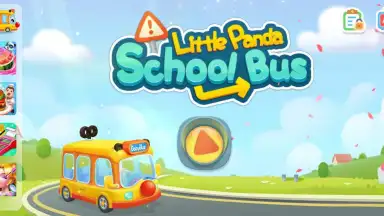 Capture d'écran de Baby Panda’s School Bus 1