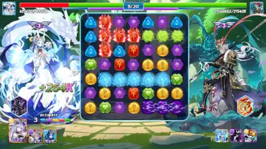 Capture d'écran de Heroes Puzzles 3