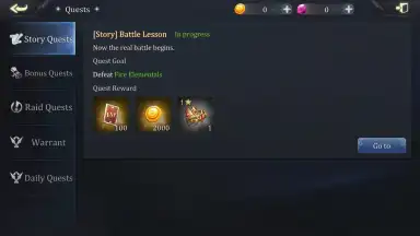 Capture d'écran de Hero Glory: Descending World 3