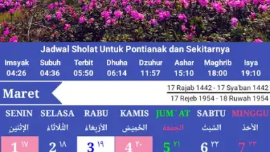 Capture d'écran de Kalender Puasa Indonesia 6