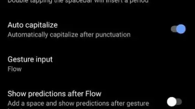 Capture d'écran de Microsoft SwiftKey Beta 3