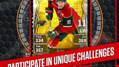 Capture d'écran de NHL SuperCard 2