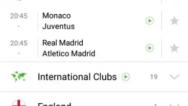 Capture d'écran de SofaScore 4
