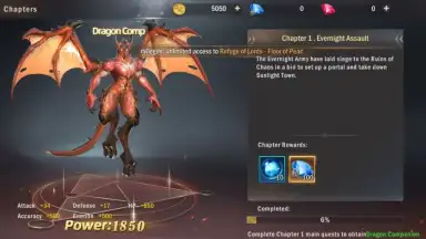 Capture d'écran de Rage of Dragons 6