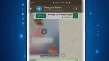 Capture d'écran de ElGrami Advanced Unofficial Telegram With Proxy 3