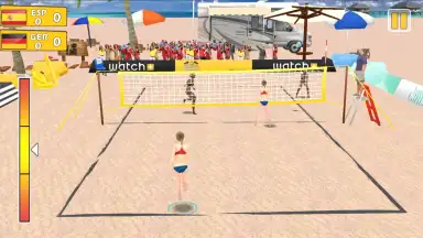 Capture d'écran de Volleyball: Spike Master 13