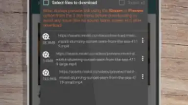 Capture d'écran de 1DM Lite: Browser & Downloader 3