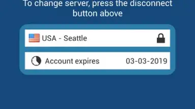 Capture d'écran de Astrill VPN 4