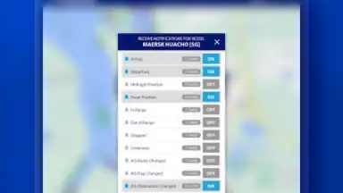 Capture d'écran de MarineTraffic 8