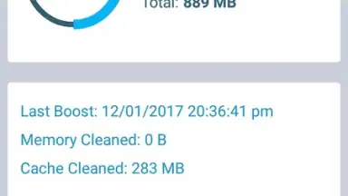 Capture d'écran de RAM Booster Speed Cleaner 1