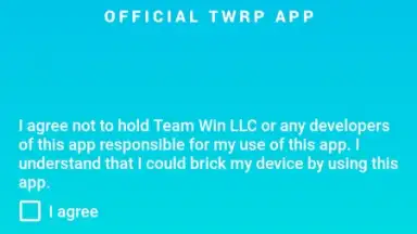 Capture d'écran de Official TWRP App 7